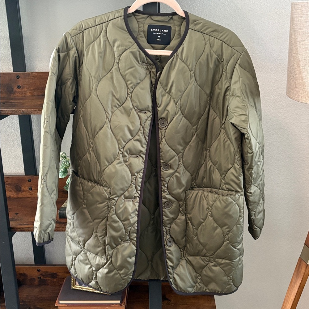 Everlane Quilted Coat